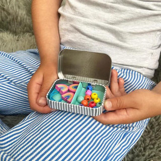 Cotton Twist Rainbow Bracelet Gift Tin
