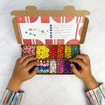Cotton Twist Bracelet Making Kit - Rainbow Colours