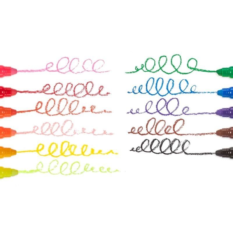 Ooly Rainy Dayz Crayons - Set of 12