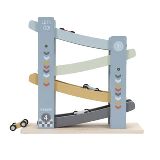 Little Dutch Ramp Racer Cars - Blue