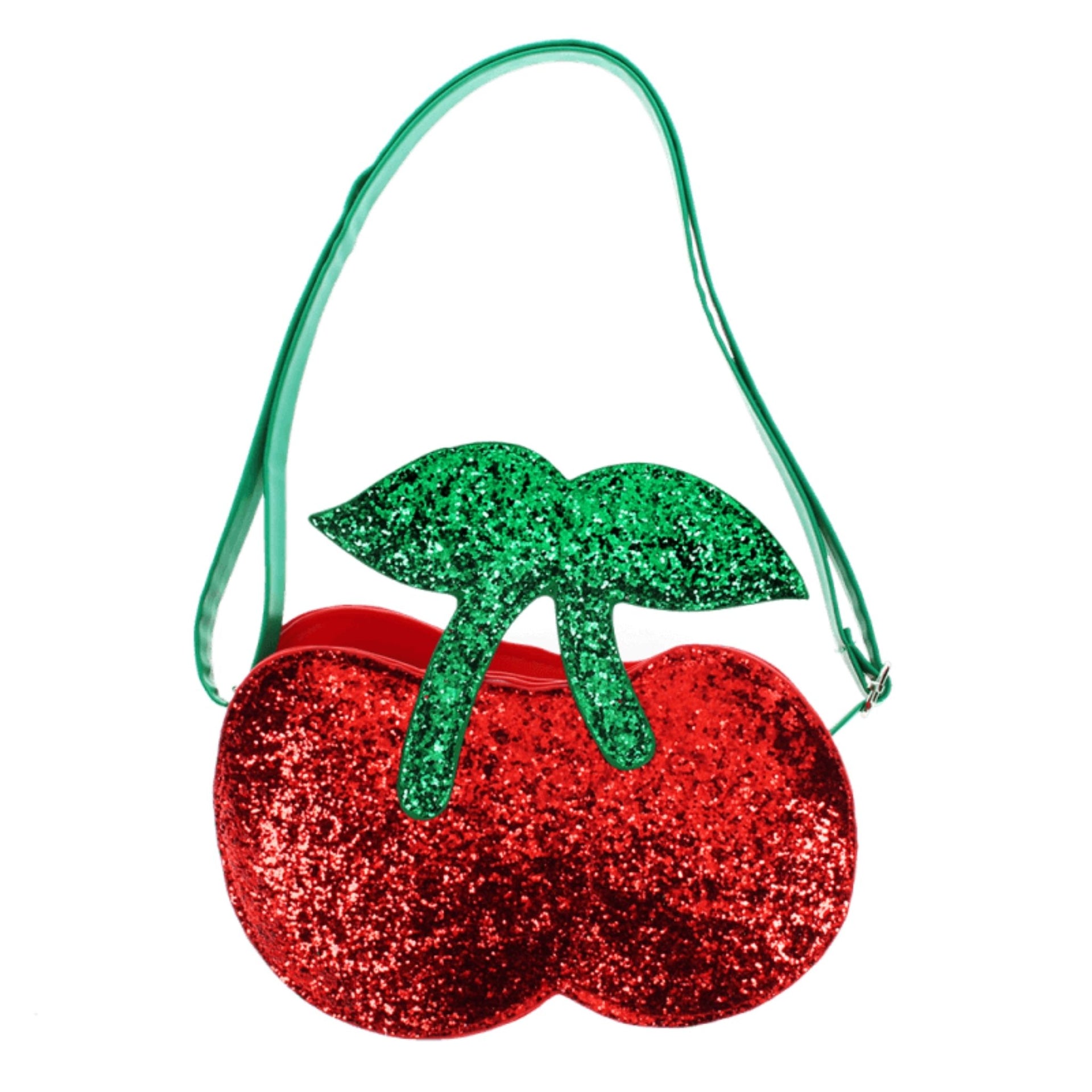 Rex London Cherry Glitter Handbag