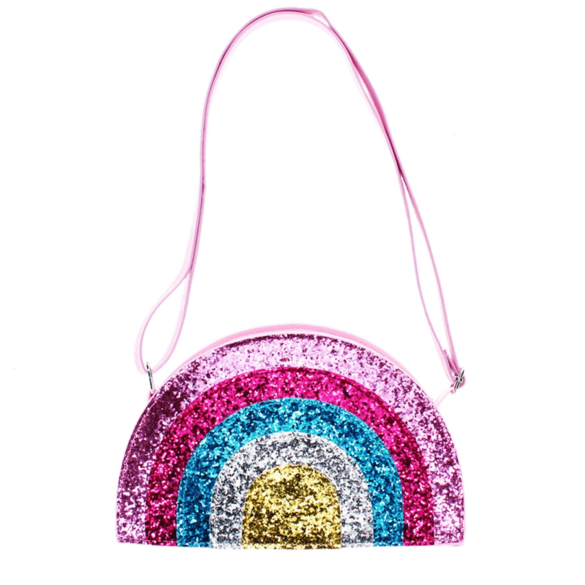 Rex London Rainbow Glitter Handbag