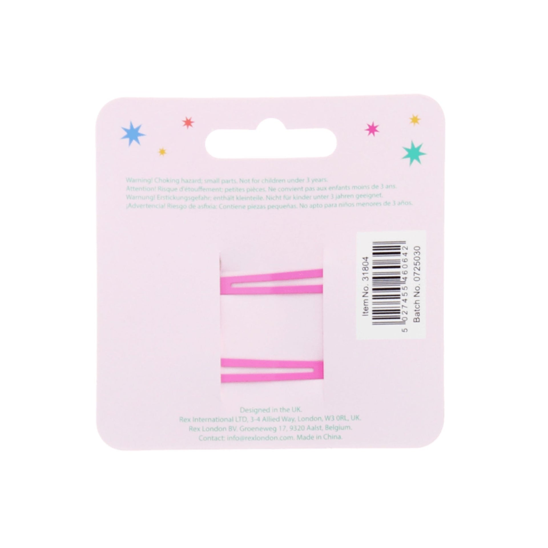 Rex London Unicorn Glitter Hair Clips