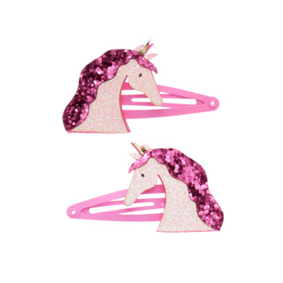 Rex London Unicorn Glitter Hair Clips