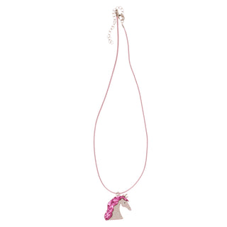 Rex London Unicorn Glitter Necklace