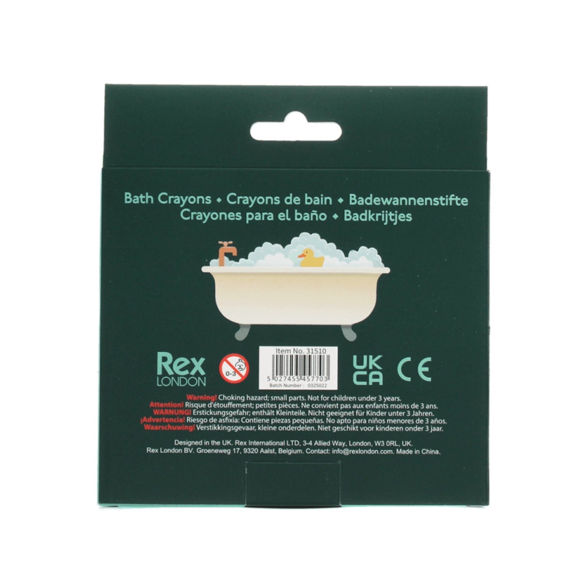 Rex London Bath Crayons