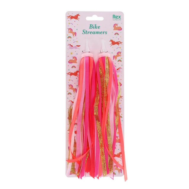 Rex London Bicycle Streamers - Unicorn