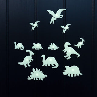 Rex London Glow in the Dark Stick-On Shapes - Dinosaurs