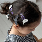Rex London Glitter Hair Clips - Spooky