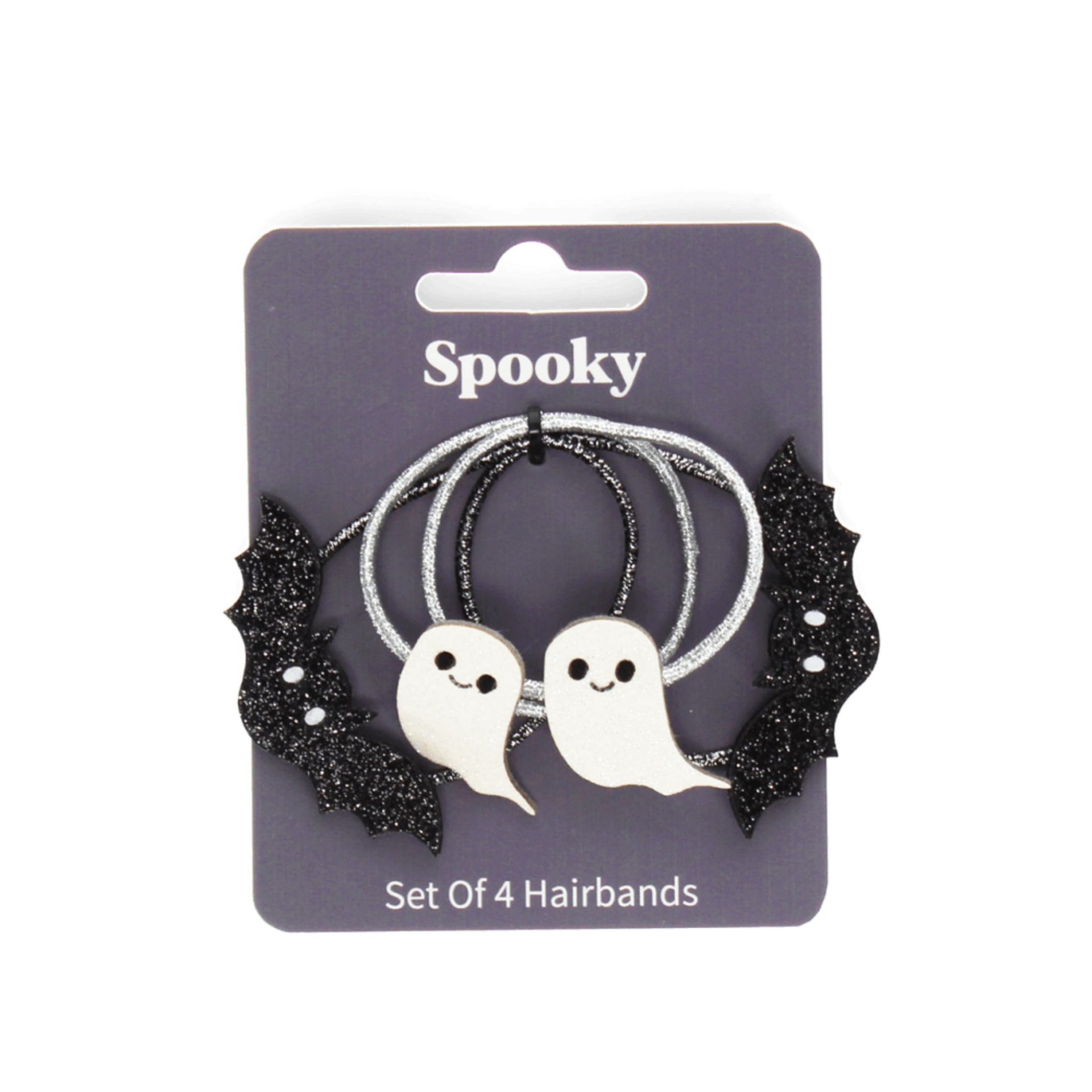 Rex London Glitter Hair Ties - Spooky