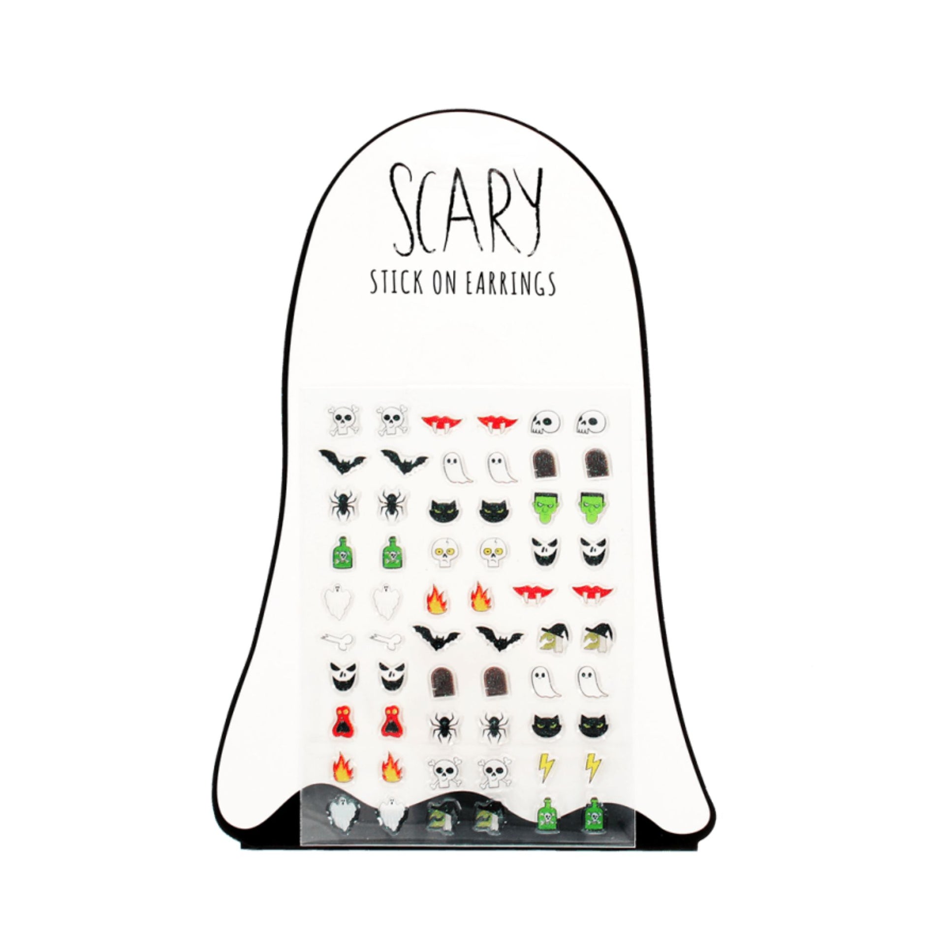 Rex London Stick On Earrings - Spooky