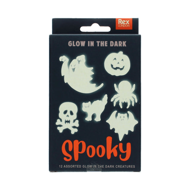 Rex London Glow in the Dark Stick-On Shapes - Spooky