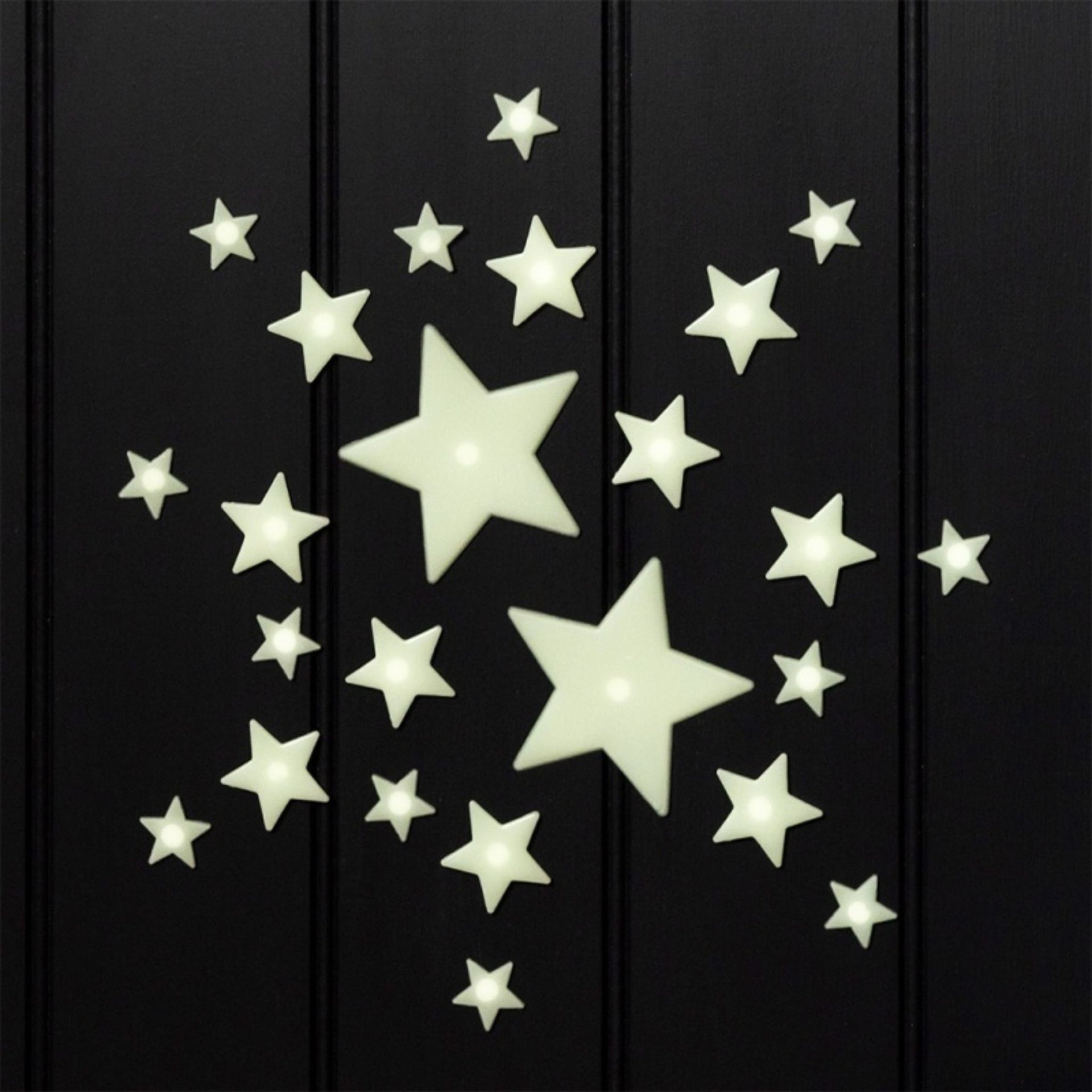 Rex London Glow in the Dark Stick-On Shapes - Stars