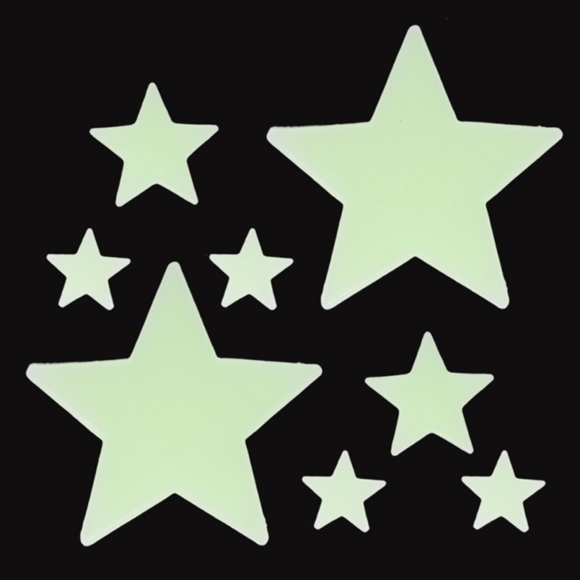 Rex London Glow in the Dark Stick-On Shapes - Stars