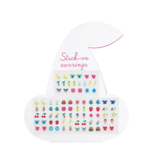 Rex London Stick On Earrings - Cherry