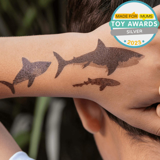 Rex London Temporary Tattoos - Shark