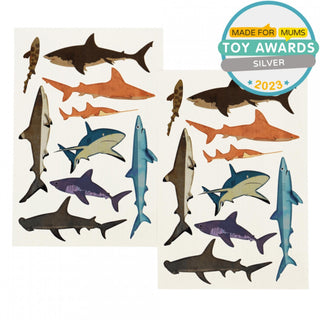 Rex London Temporary Tattoos - Shark