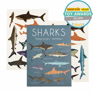 Rex London Temporary Tattoos - Shark