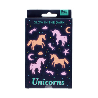 Rex London Glow in the Dark Stick-On Shapes - Unicorn