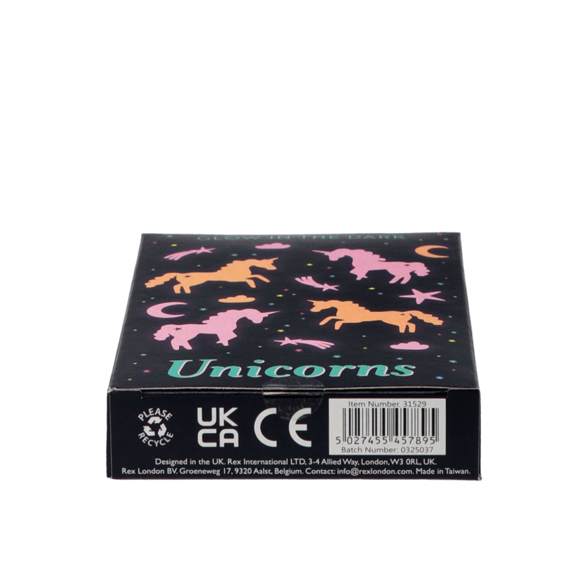 Rex London Glow in the Dark Stick-On Shapes - Unicorn