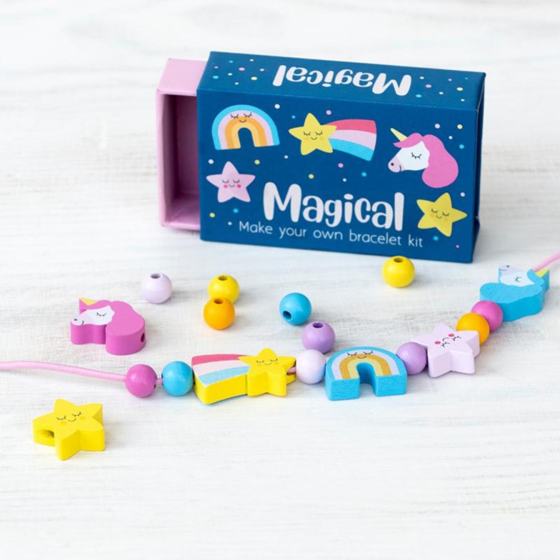 Rex London Wooden Bead Bracelet Kit - Magical