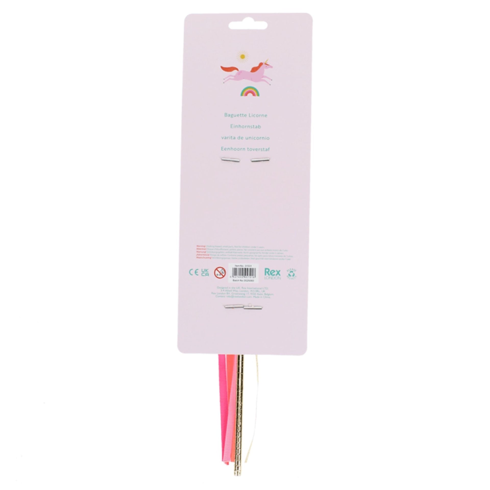 Rex London Unicorn Glitter Wand