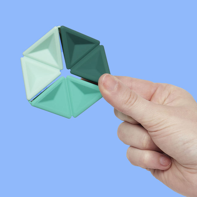 SPEKS Pivot Flexagon - Teal