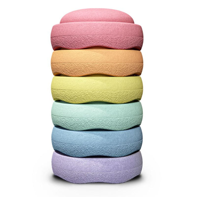 Stapelstein Stepping Stones - Pastel Set Of 6