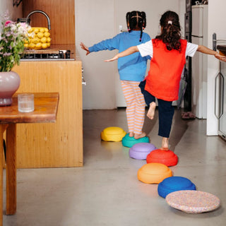 Stapelstein Stepping Stones - Rainbow Classic 6+1 Set