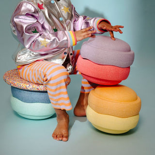 Stapelstein Stepping Stones - Pastel 6+1 Set