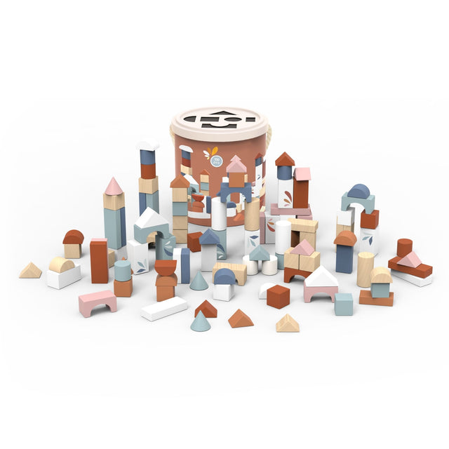 Speedy Monkey Drum with 100 Blocks & Shape Sorter