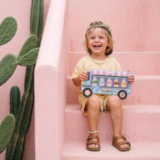 Speedy Monkey Ice Cream Magnetic Maze