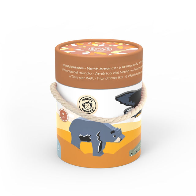 Speedy Monkey World Animals - North America