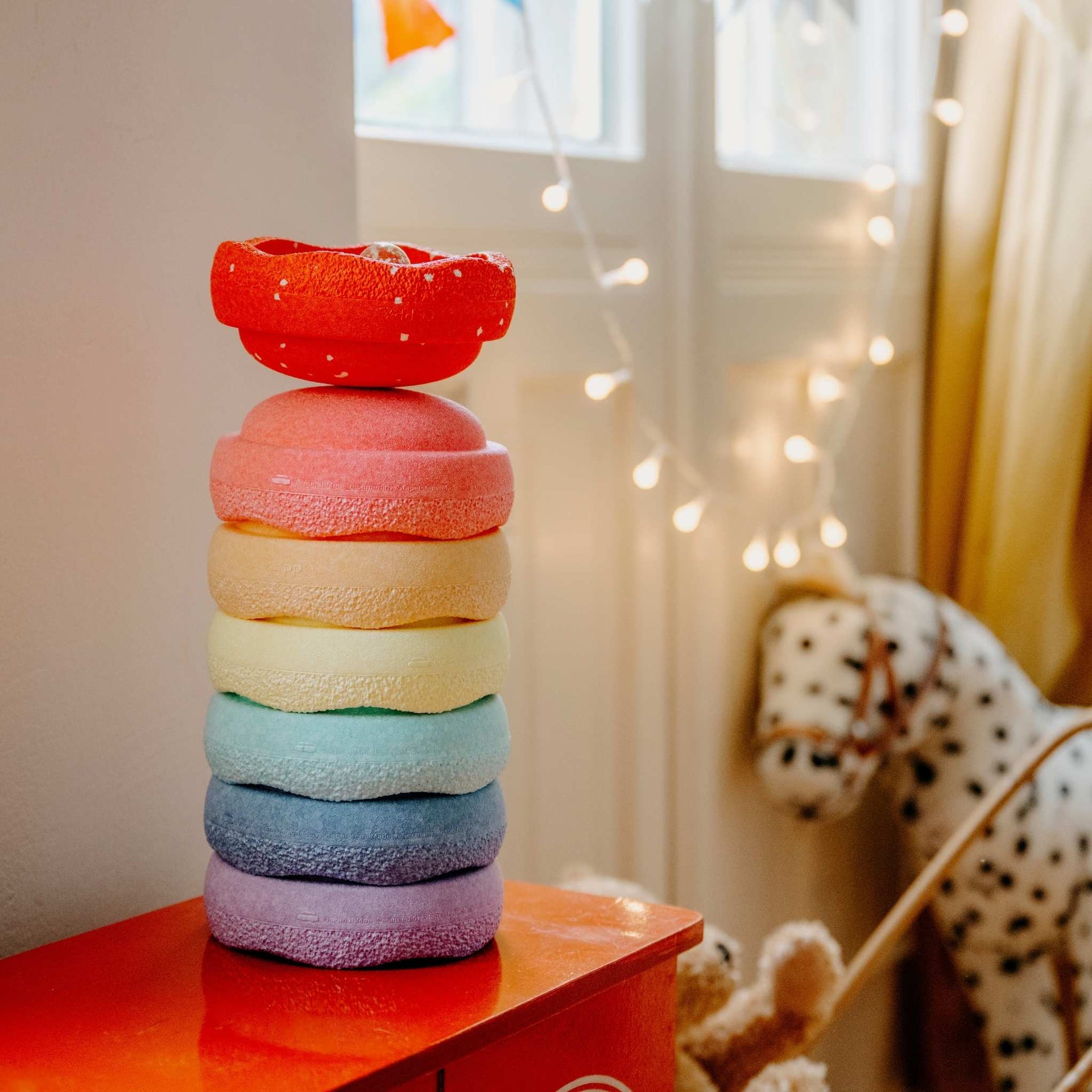Stapelstein Christmas Mini - Pastel Blush Special Set of 7