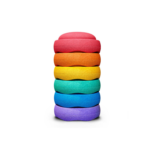 Stapelstein Mini - Rainbow Classic Set of 6