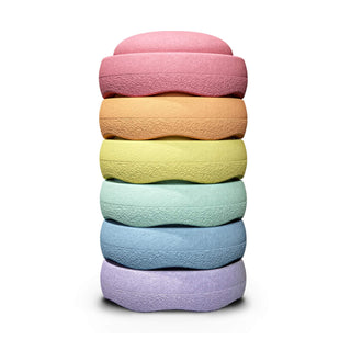 Stapelstein Stepping Stones - Pastel Set Of 6