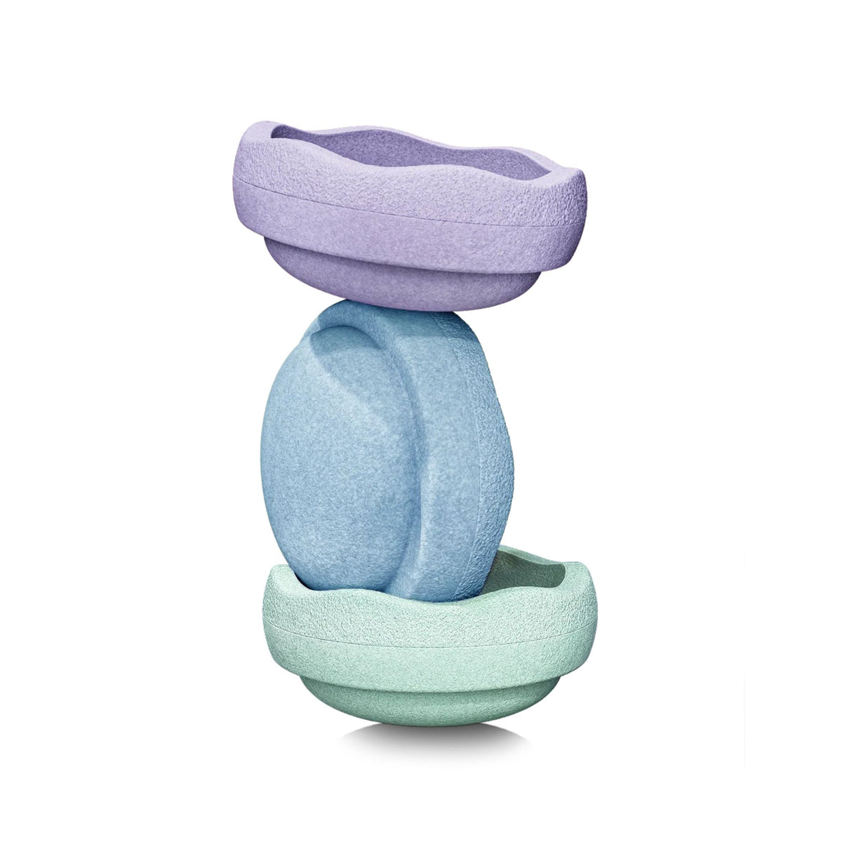 Stapelstein Stepping Stones - Cool Pastel Set of 3