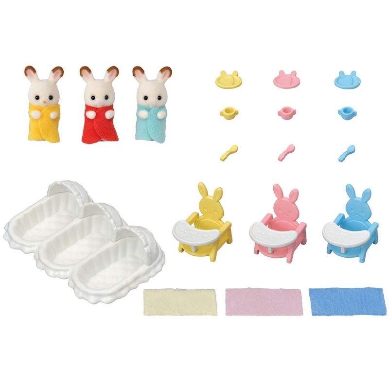 Sylvanian Families Triplets Care Set