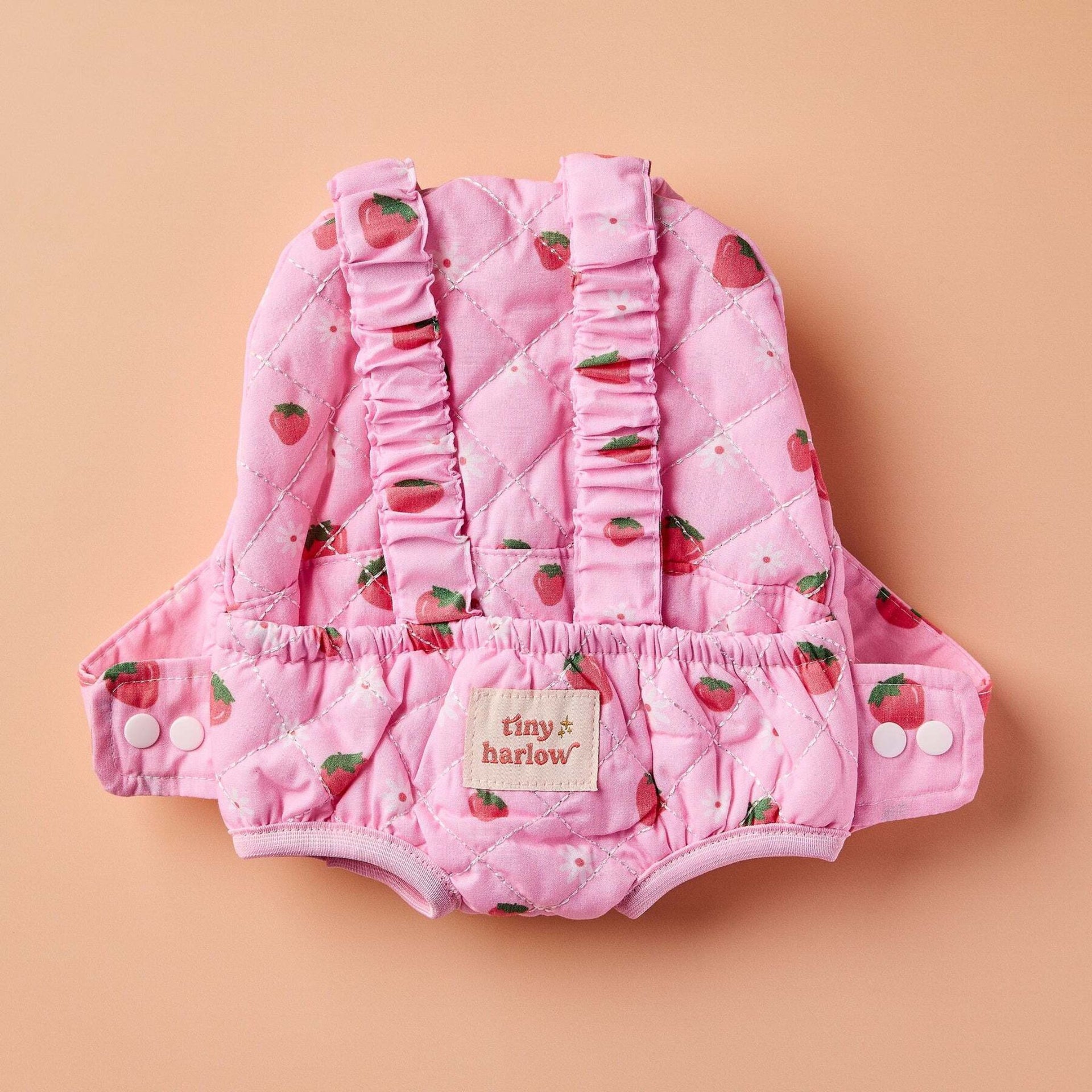Tiny Harlow Baby Carrier – Strawberry Picnic
