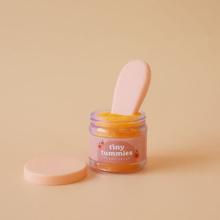 Tiny Harlow Tiny Tummies Peach Jelly Food Jar & Spoon Set