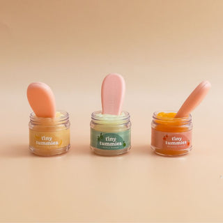 Tiny Harlow Tiny Tummies Peach Jelly Food Jar & Spoon Set