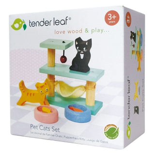 Tender Leaf Pet Cats Set
