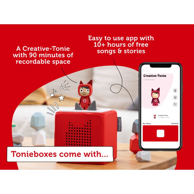 Tonies Starter Set - Red