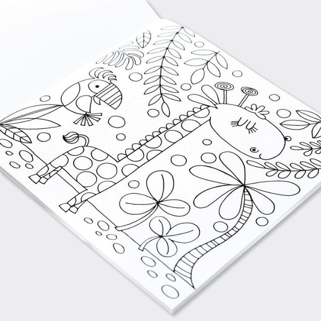 Rachel Ellen Designs Tropical Adventure Colouring Book