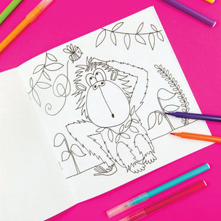 Rachel Ellen Designs Tropical Adventure Colouring Book