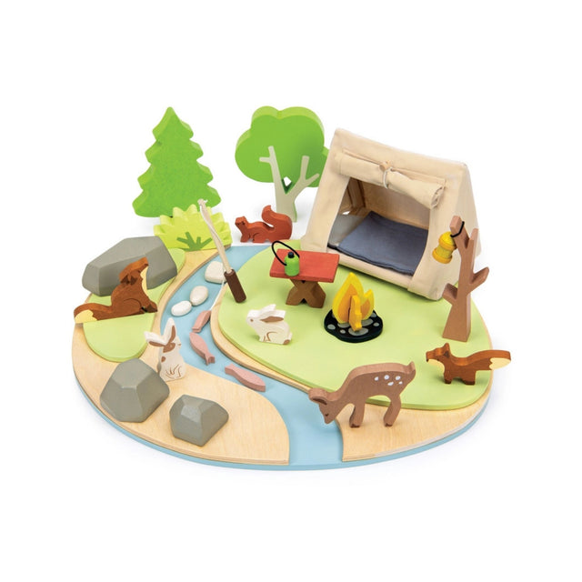 Tender Leaf Wildlife Camping Playset