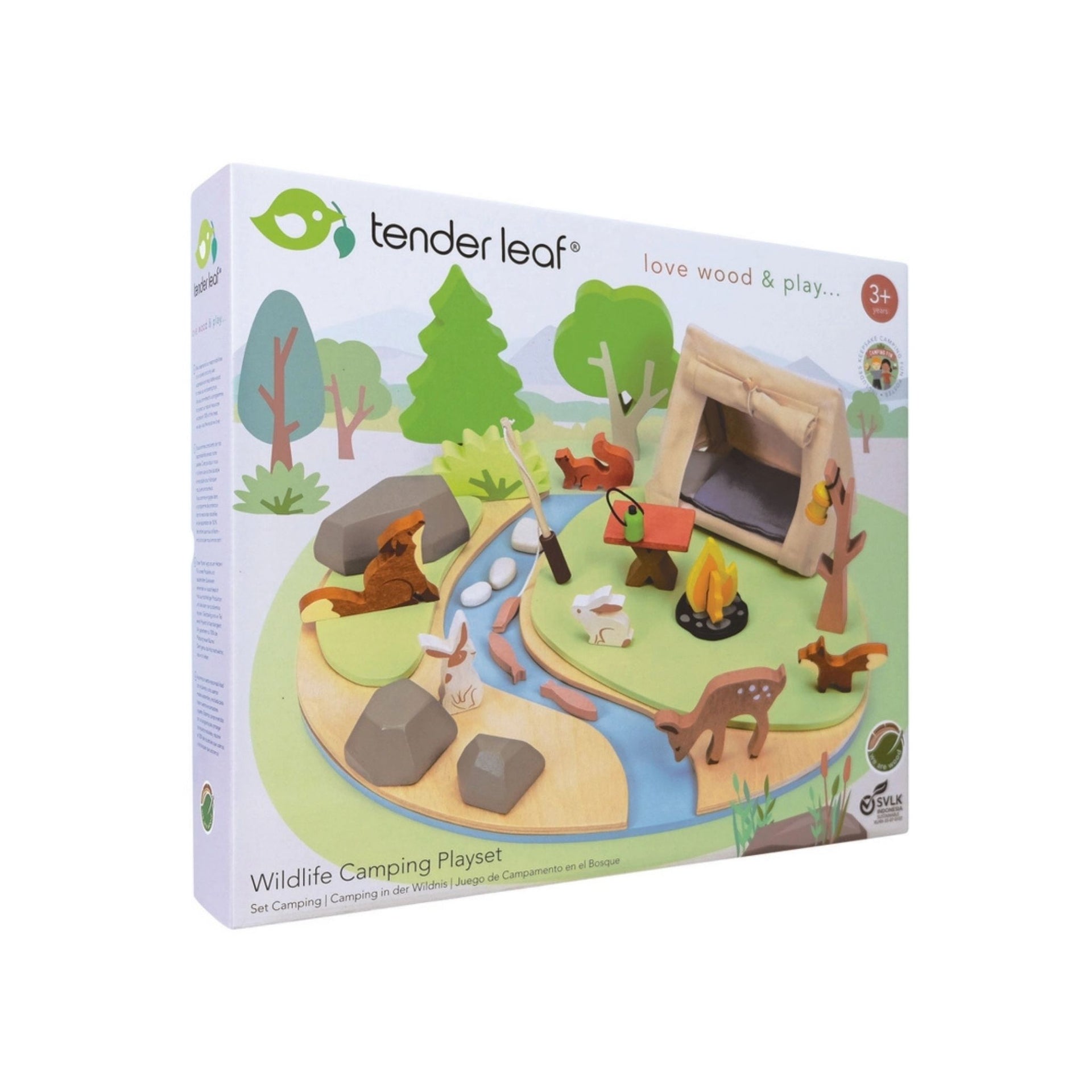 Tender Leaf Wildlife Camping Playset