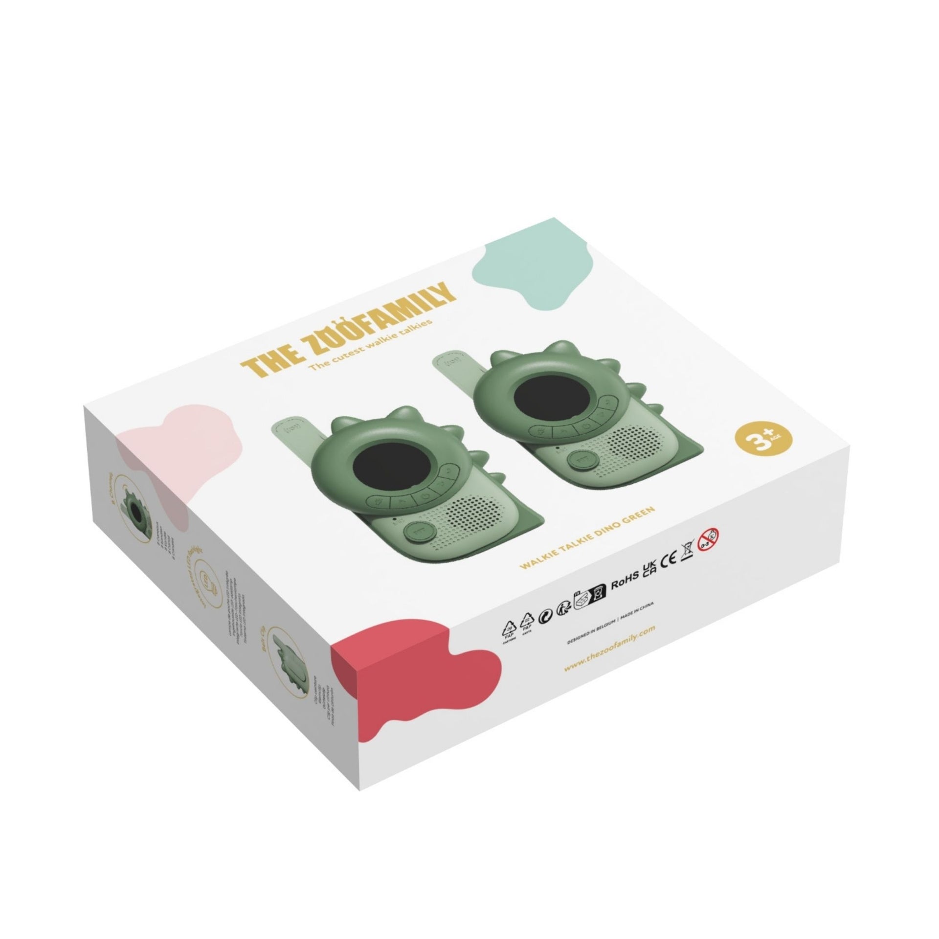 Zoofamily Walkie Talkie - Dino Green
