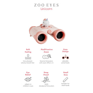 Zoofamily Zoo Eyes Binoculars - Unicorn