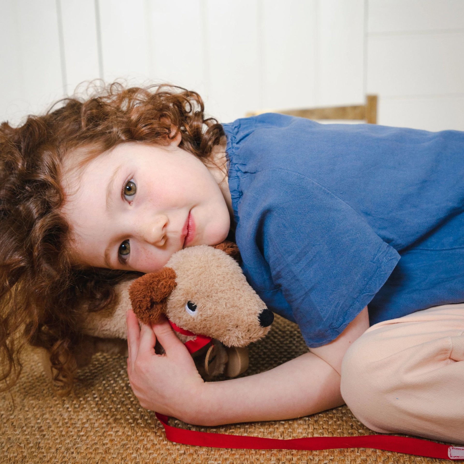 Thread Bear Design Dudley Pull Along Dog